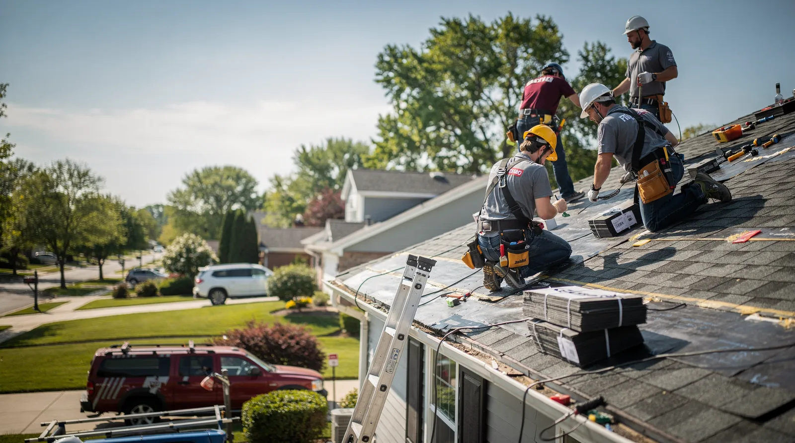 Roof Repair in Three Lakes, WI around you